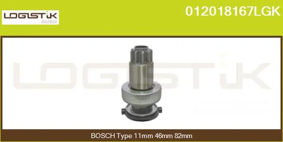 Pinion, starter (012018167LGK)