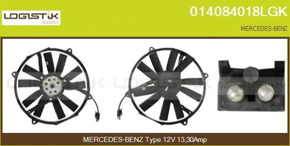 Electric Motor, radiator fan (014084018LGK)