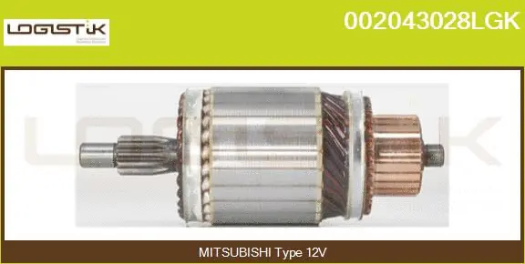 Armature, starter (002043028LGK)