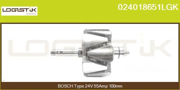 Rotor, alternator (024018651LGK)