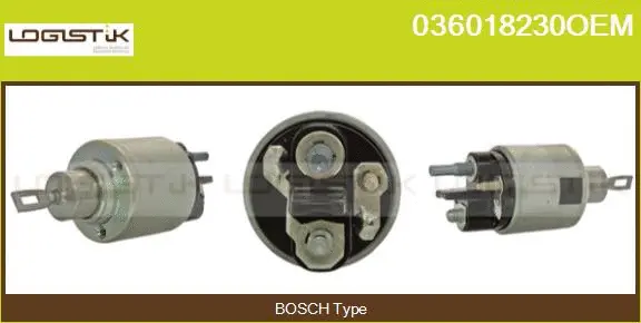 Solenoid Switch, starter (036018230OEM)