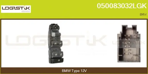 Switch, window regulator (050083032LGK)