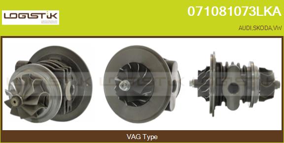 Core assembly, turbocharger (071081073LKA)