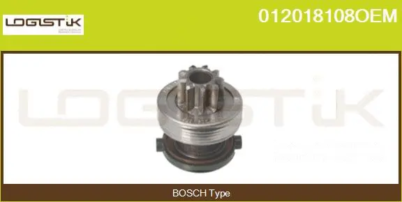 Pinion, starter (012018108OEM)