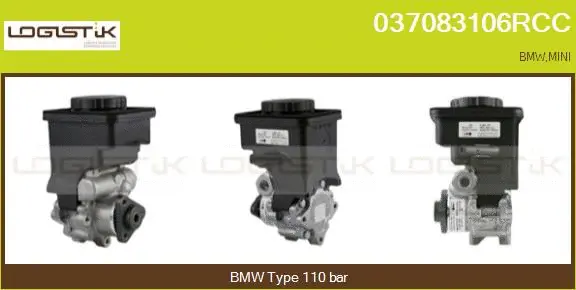 Hydraulic Pump, steering (037083106RCC)