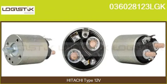 Solenoid Switch, starter (036028123LGK)