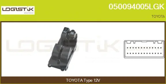 Switch, window regulator (050094005LGK)