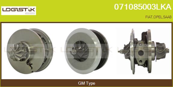 Core assembly, turbocharger (071085003LKA)