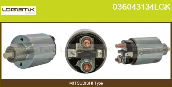 Solenoid Switch, starter (036043134LGK)