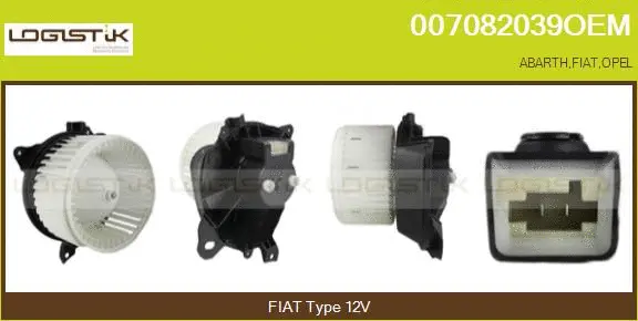 Interior Blower (007082039OEM)
