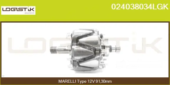 Rotor, alternator (024038034LGK)