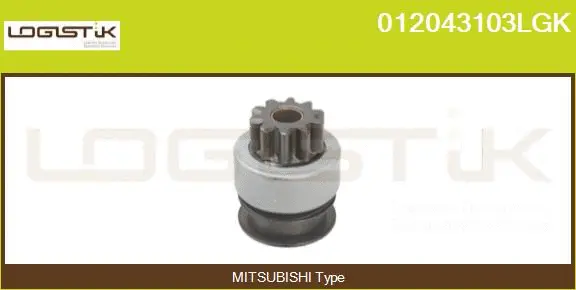 Pinion, starter (012043103LGK)