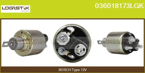 Solenoid Switch, starter (036018173LGK)