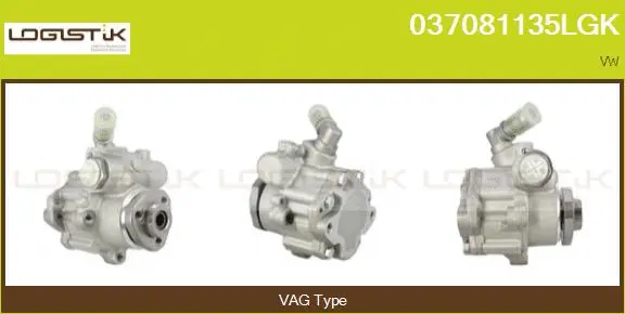 Hydraulic Pump, steering (037081135LGK)