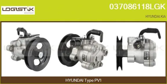 Hydraulic Pump, steering (037086118LGK)