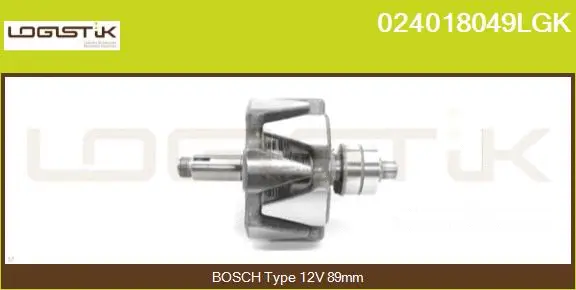 Rotor, alternator (024018049LGK)
