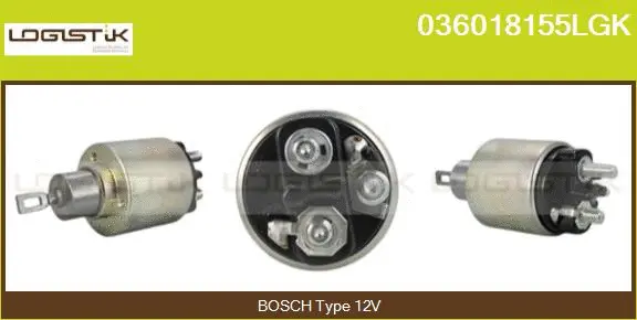 Solenoid Switch, starter (036018155LGK)