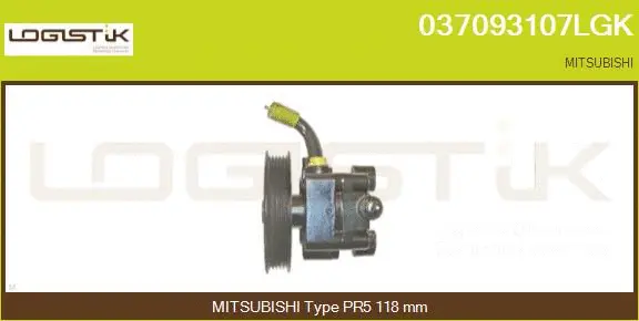 Hydraulic Pump, steering (037093107LGK)
