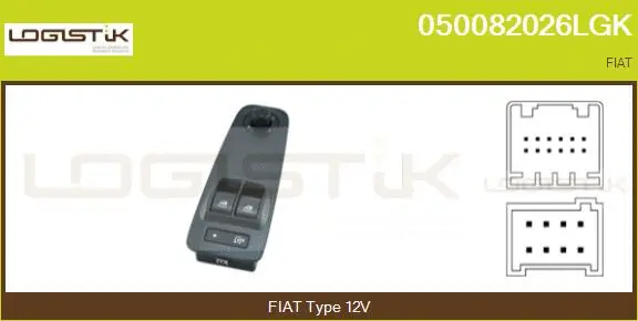 Switch, window regulator (050082026LGK)