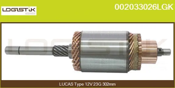 Armature, starter (002033026LGK)