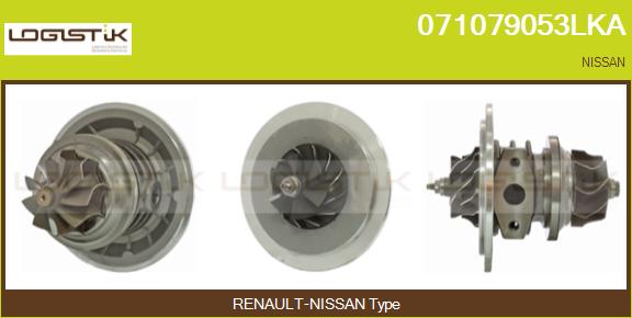 Core assembly, turbocharger (071079053LKA)