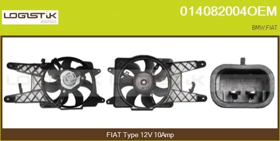 Electric Motor, radiator fan (014082004OEM)