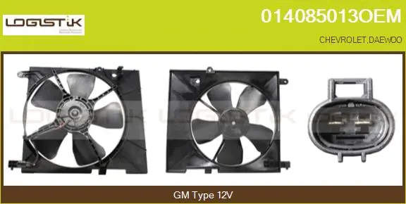Electric Motor, radiator fan (014085013OEM)