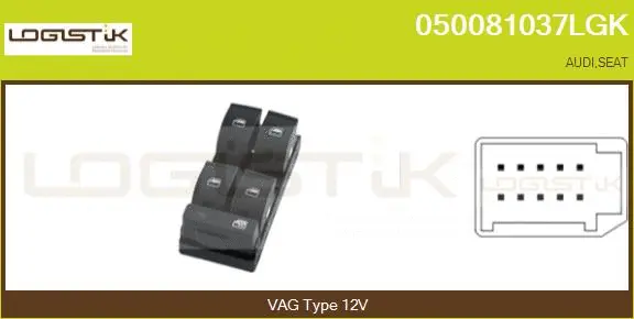 Switch, window regulator (050081037LGK)