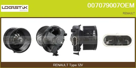 Interior Blower (007079007OEM)