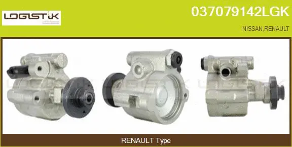 Hydraulic Pump, steering (037079142LGK)