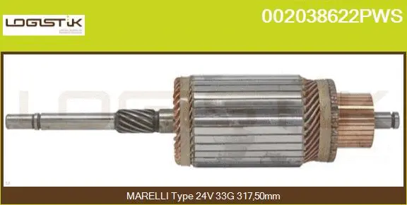 Armature, starter (002038622PWS)