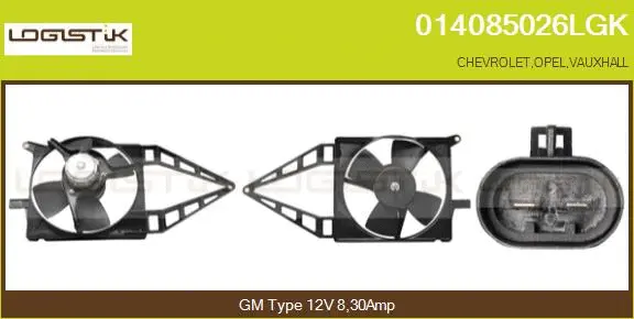 Electric Motor, radiator fan (014085026LGK)
