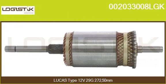 Armature, starter (002033008LGK)