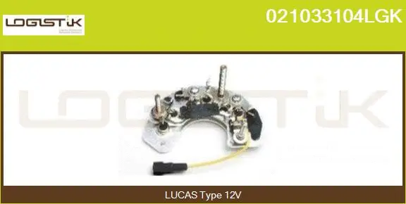 Rectifier, alternator (021033104LGK)