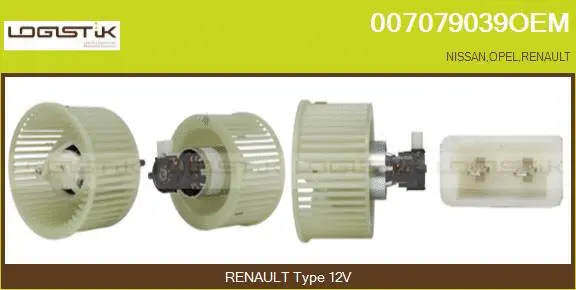 Interior Blower (007079039OEM)