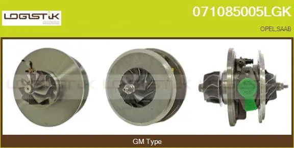 Core assembly, turbocharger (071085005LGK)