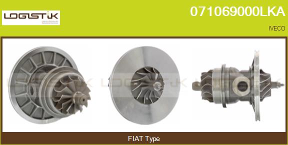 Core assembly, turbocharger (071069000LKA)