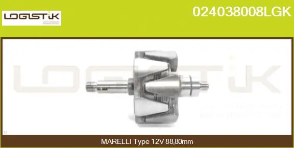 Rotor, alternator (024038008LGK)