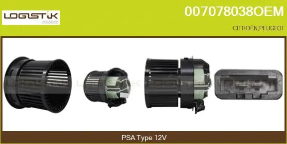 Interior Blower (007078038OEM)