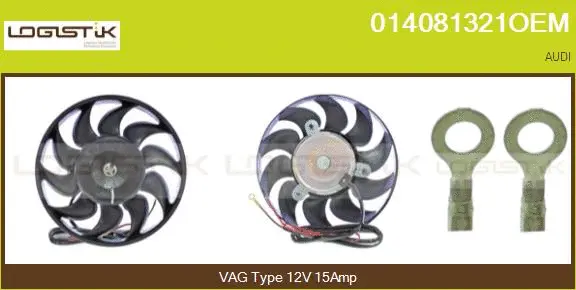 Fan, engine cooling (014081321OEM)