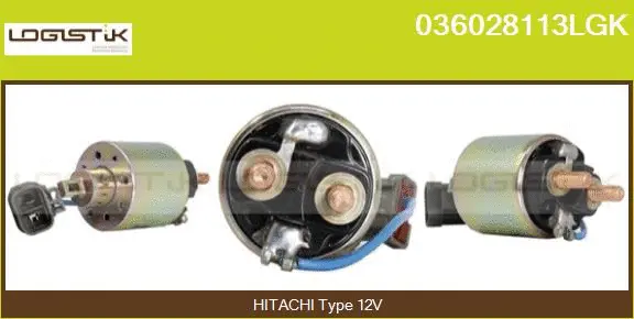 Solenoid Switch, starter (036028113LGK)
