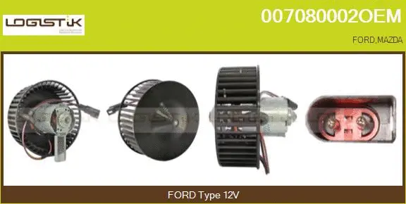 Interior Blower (007080002OEM)