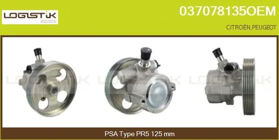 Hydraulic Pump, steering (037078135OEM)