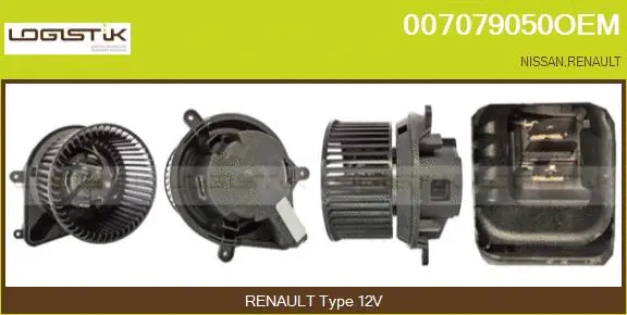 Interior Blower (007079050OEM)
