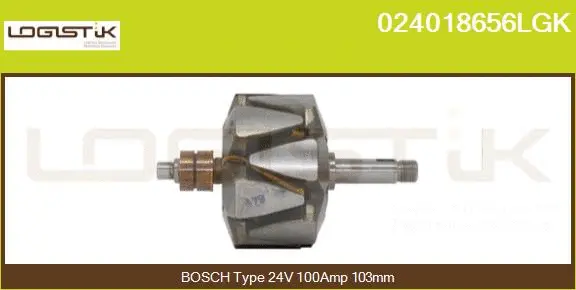 Rotor, alternator (024018656LGK)