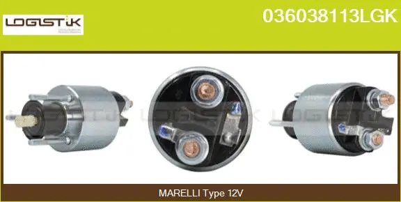 Solenoid Switch, starter (036038113LGK)