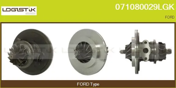 Core assembly, turbocharger (071080029LGK)