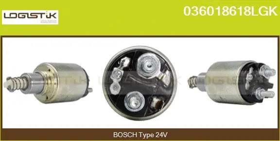 Solenoid Switch, starter (036018618LGK)