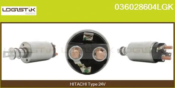 Solenoid Switch, starter (036028604LGK)