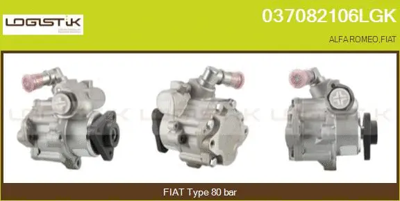 Hydraulic Pump, steering (037082106LGK)